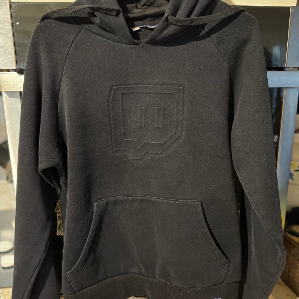 Black Logo Men's Sweater